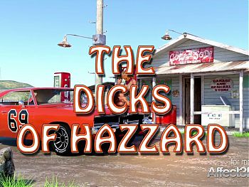 Dicks of Hazzard - 3D Futanari Animation
