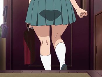 anime girl watch porn and virtual fucked.