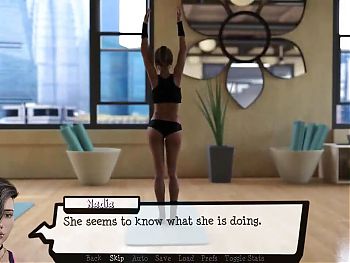Pandoras box: Interracial lesbian scene and sexy yoga - Ep 6